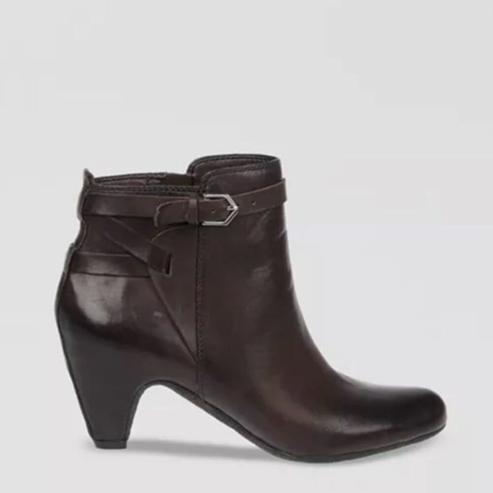 Sam Edelman Booties - Maddox Mid Heel Black 8.5